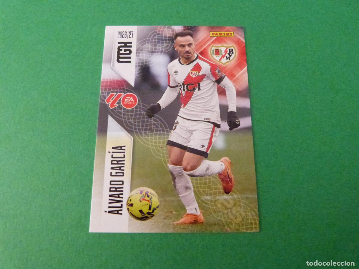 Cartes &agrave; collectionner de Football: TRADING CARD FUTBOL ALVARO GARCIA RAYO VALLECANO N&ordm; 303 LIGA MEGACRACKS 2026-2027/26-27 PANINI