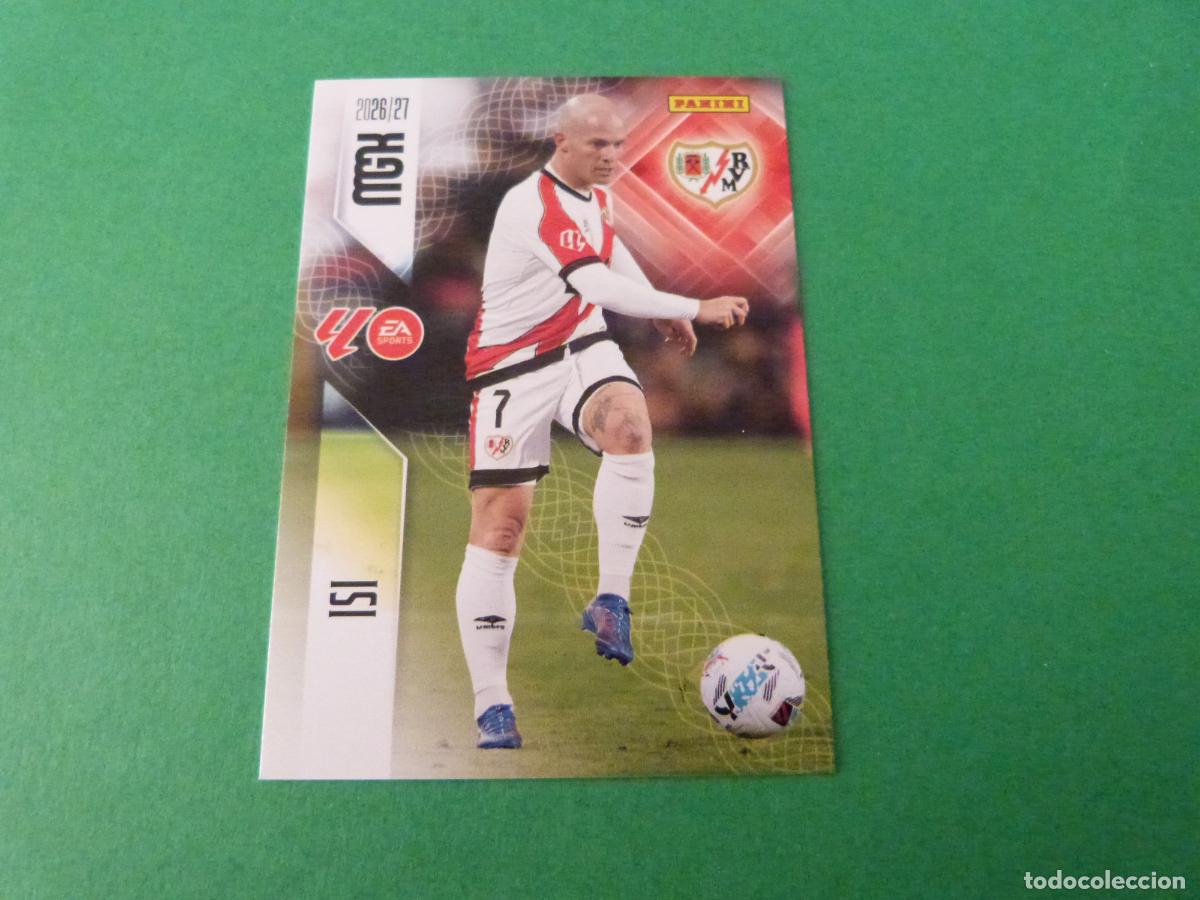 Cartes &agrave; collectionner de Football: TRADING CARD FUTBOL ISI RAYO VALLECANO N&ordm; 302 LIGA MEGACRACKS 2026-2027/26-27 PANINI