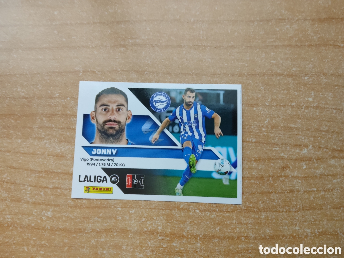 Cromos de f&uacute;tbol: 5 JONNY ALAVES LIGA ESTE 2026 2027