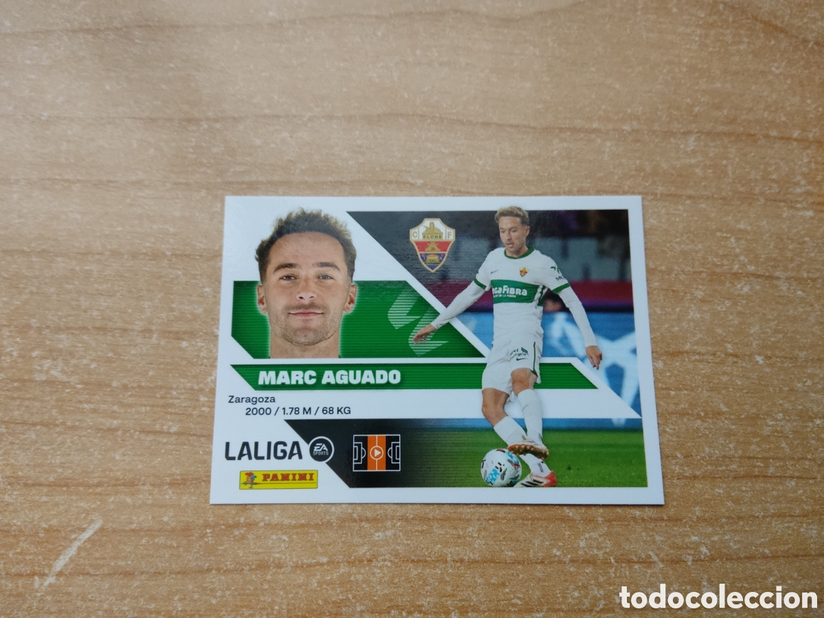 Cromos de f&uacute;tbol: 14 MARC AGUADO ELCHE LIGA ESTE 2026 2027