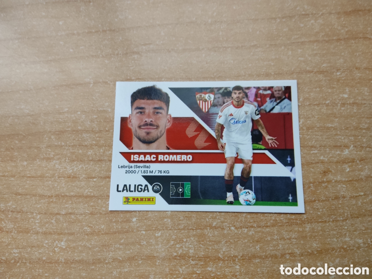 Cromos de f&uacute;tbol: 20 ISAAC ROMERO SEVILLA LIGA ESTE 2026 2027