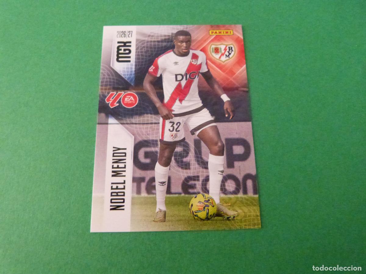 Cromos de f&uacute;tbol: TRADING CARD FUTBOL MENDY RAYO VALLECANO N&ordm; 295 LIGA MEGACRACKS 2026-2027/26-27 PANINI