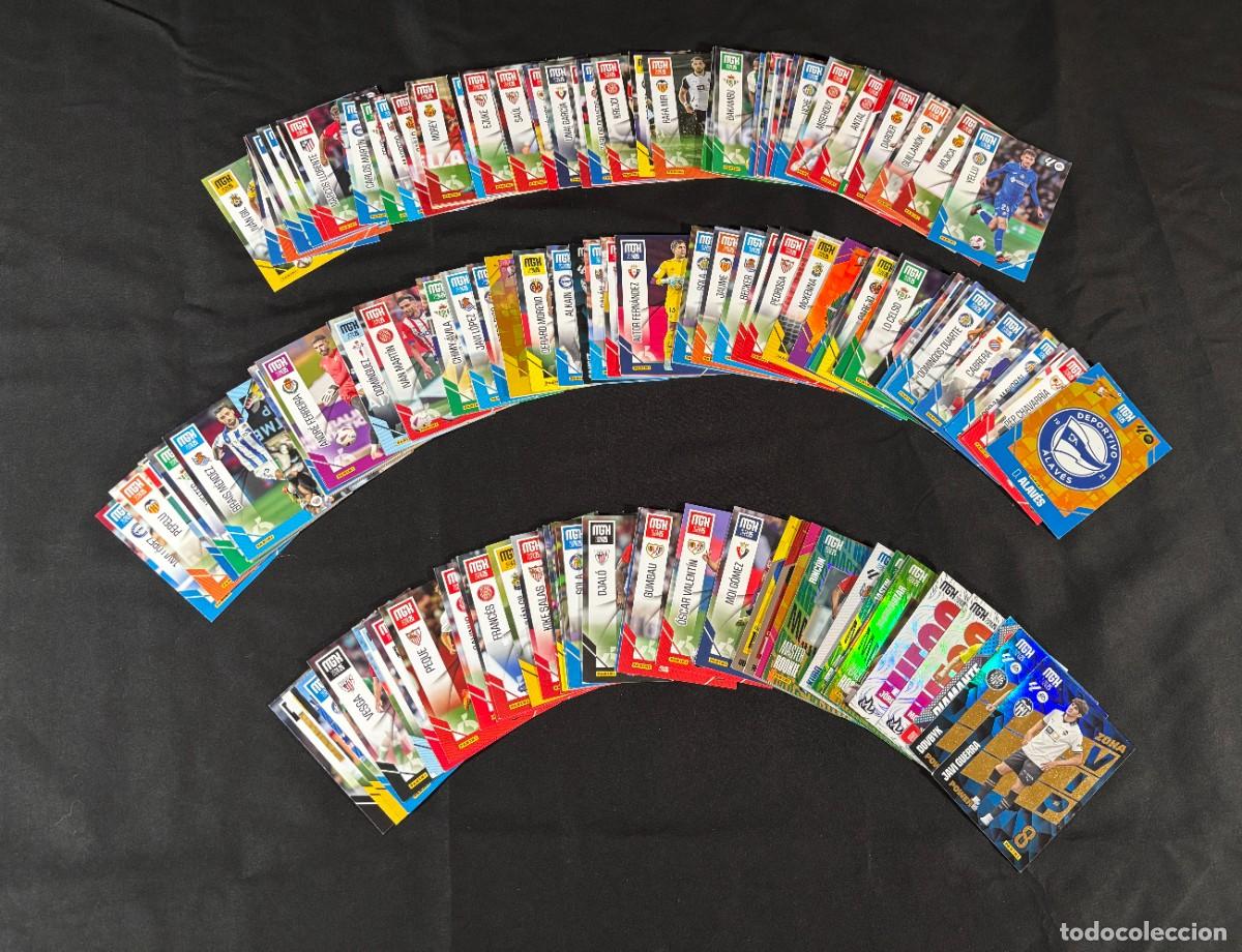 Cromos de f&uacute;tbol: LOTE 175 CARTAS PANINI MEGACRACKS MGK 2024-25 &ndash; MASTER ROOKIE, POWER, FUEGO, ZONA VIP
