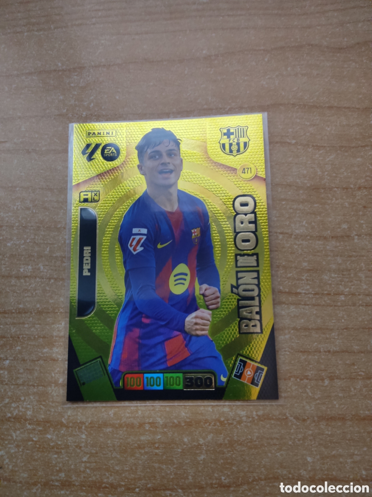 Fu&szlig;ball-Sticker: 471 PEDRI BALON DE ORO ADRENALYN XL LIGA 2025 2026