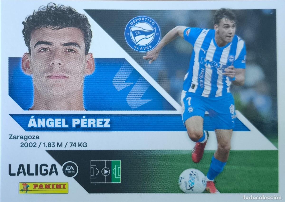 Football Stickers: FUTBOL - ESTE - 2026-2027 - 26-27 - ALAVES - 17 - ANGEL PEREZ (NUEVO - SIN PEGAR)