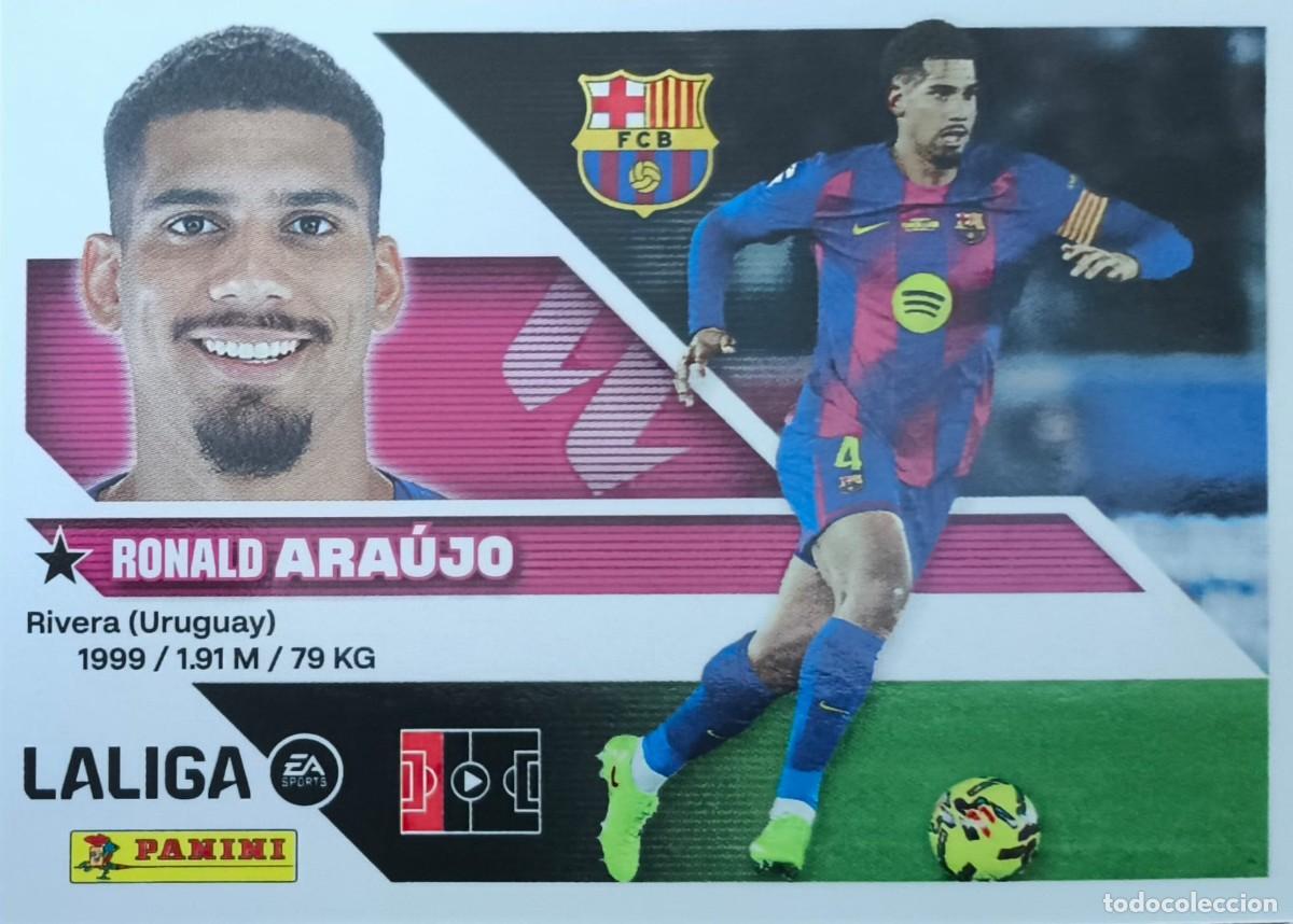 Cromos de f&uacute;tbol: FUTBOL - ESTE - 2026-2027 - 26-27 - BARCELONA - 6A - ARAUJO (NUEVO - SIN PEGAR)