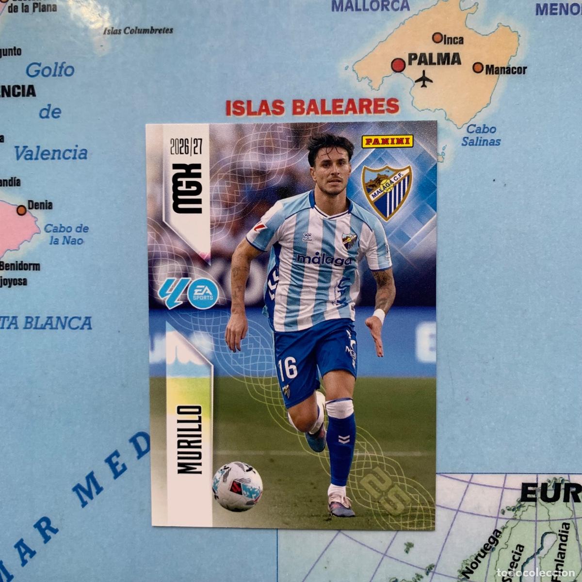 Cromos de f&uacute;tbol: Murillo n&uacute;mero 239 del Malaga megacracks 26-27 2026-2027