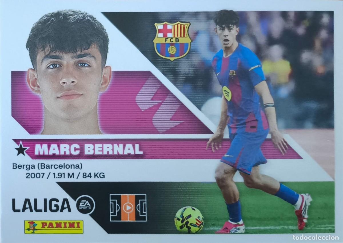 Cromos de f&uacute;tbol: FUTBOL - ESTE - 2026-2027 - 26-27 - BARCELONA - 14 - MARC BERNAL (NUEVO - SIN PEGAR)