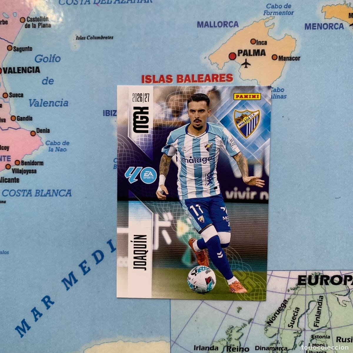 Cromos de f&uacute;tbol: Joaquin n&uacute;mero 251 del Malaga megacracks 26-27 2026-2027