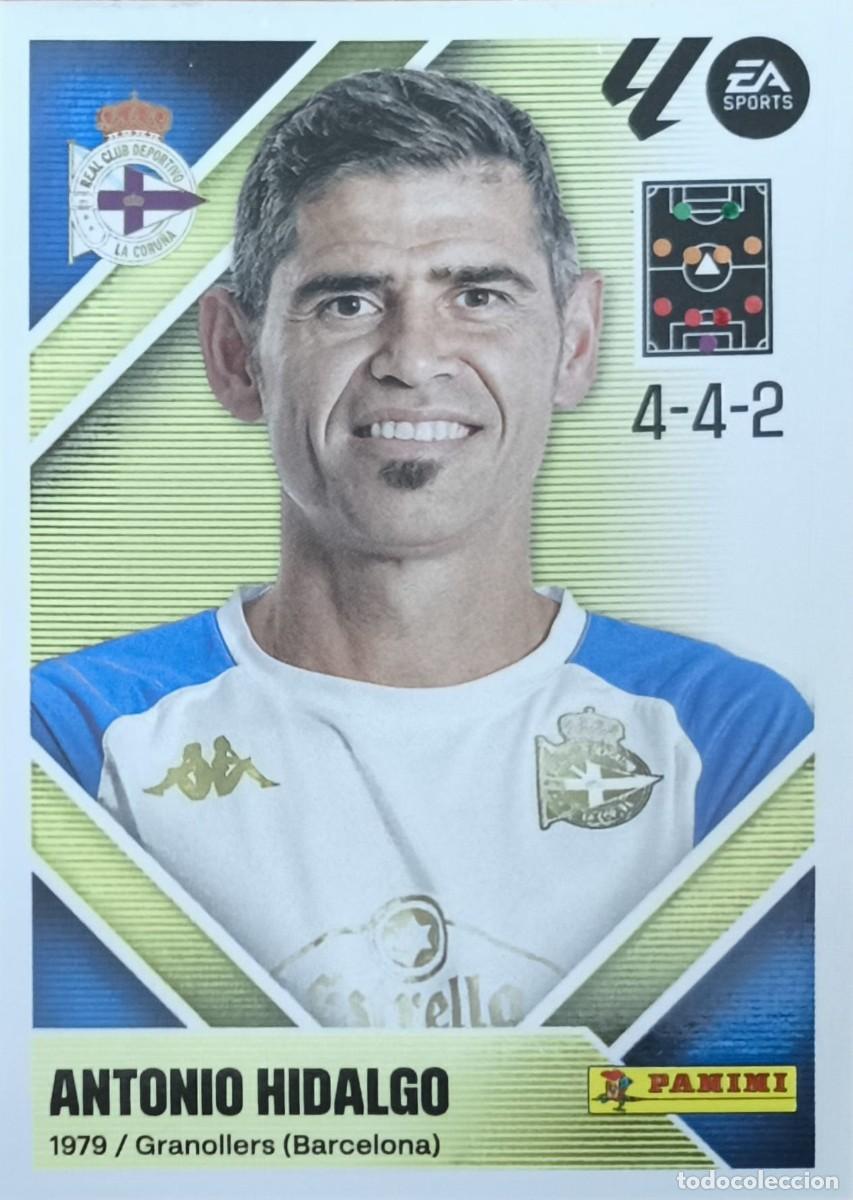 Cromos de f&uacute;tbol: FUTBOL - ESTE - 2026-2027 - 26-27 - DEPORTIVO CORU&Ntilde;A - 2 - ANTONIO HIDALGO (NUEVO - SIN PEGAR)