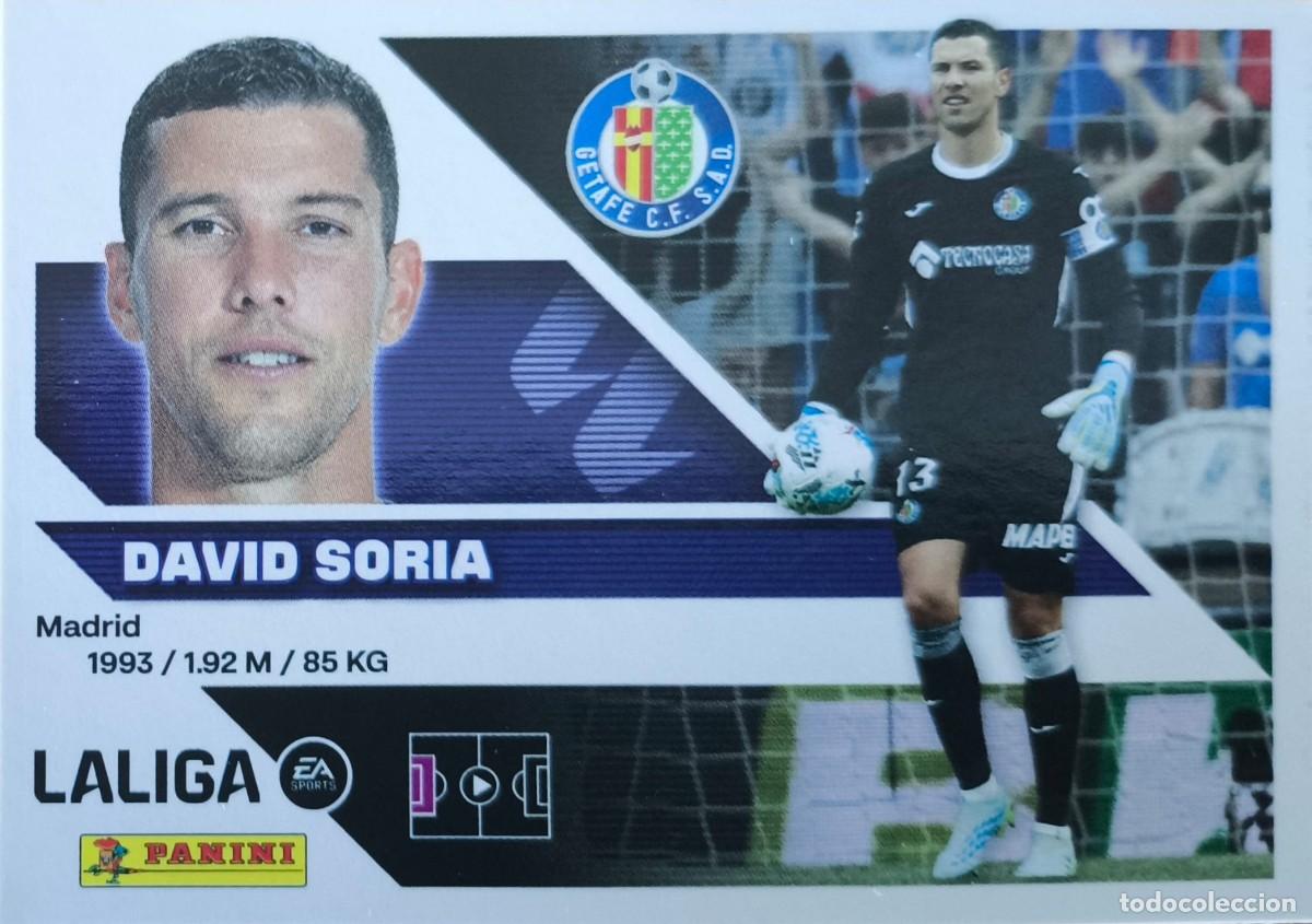 Cromos de f&uacute;tbol: FUTBOL - ESTE - 2026-2027 - 26-27 - GETAFE - 3 - DAVID SORIA (NUEVO - SIN PEGAR)