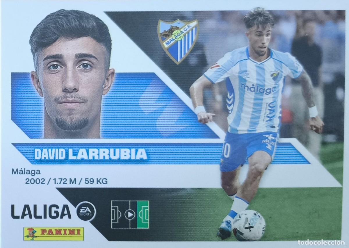 Cromos de f&uacute;tbol: FUTBOL - ESTE - 2026-2027 - 26-27 - MALAGA - 16 - LARRUBIA (NUEVO - SIN PEGAR)