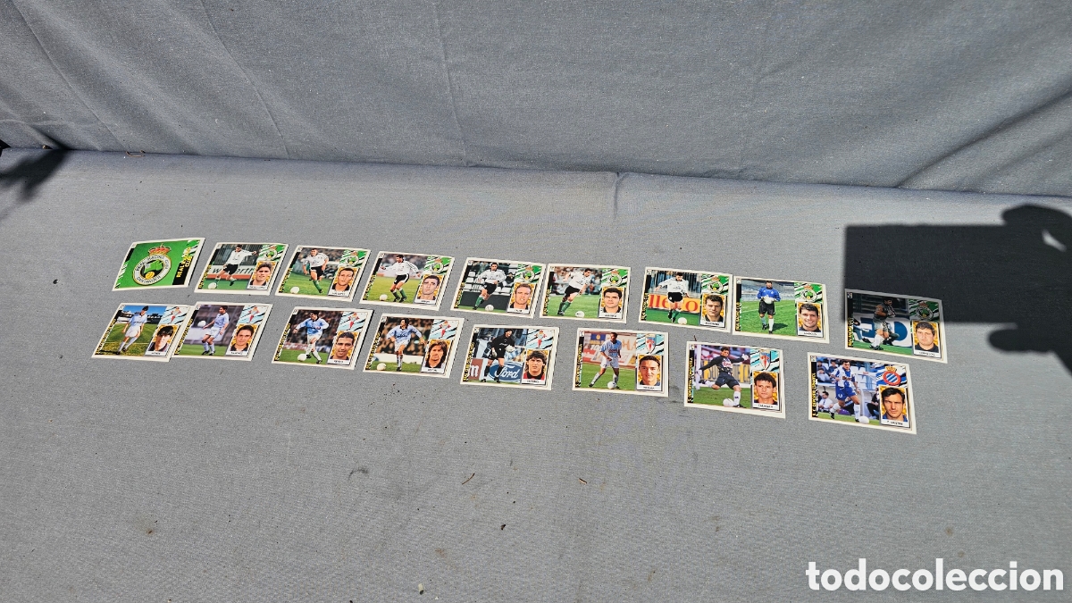 Cromos de f&uacute;tbol: Cromos de f&uacute;tbol liga 97/98