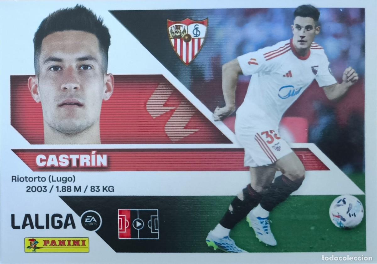 Cromos de f&uacute;tbol: FUTBOL - ESTE - 2026-2027 - 26-27 - SEVILLA - 9A - CASTRIN (NUEVO - SIN PEGAR)