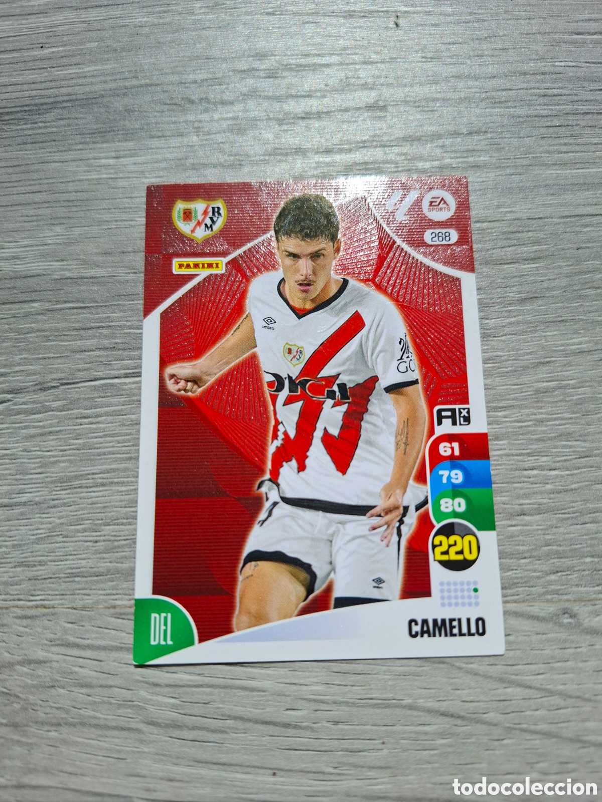 Cromos de f&uacute;tbol: Cromos Rayo Vallecano