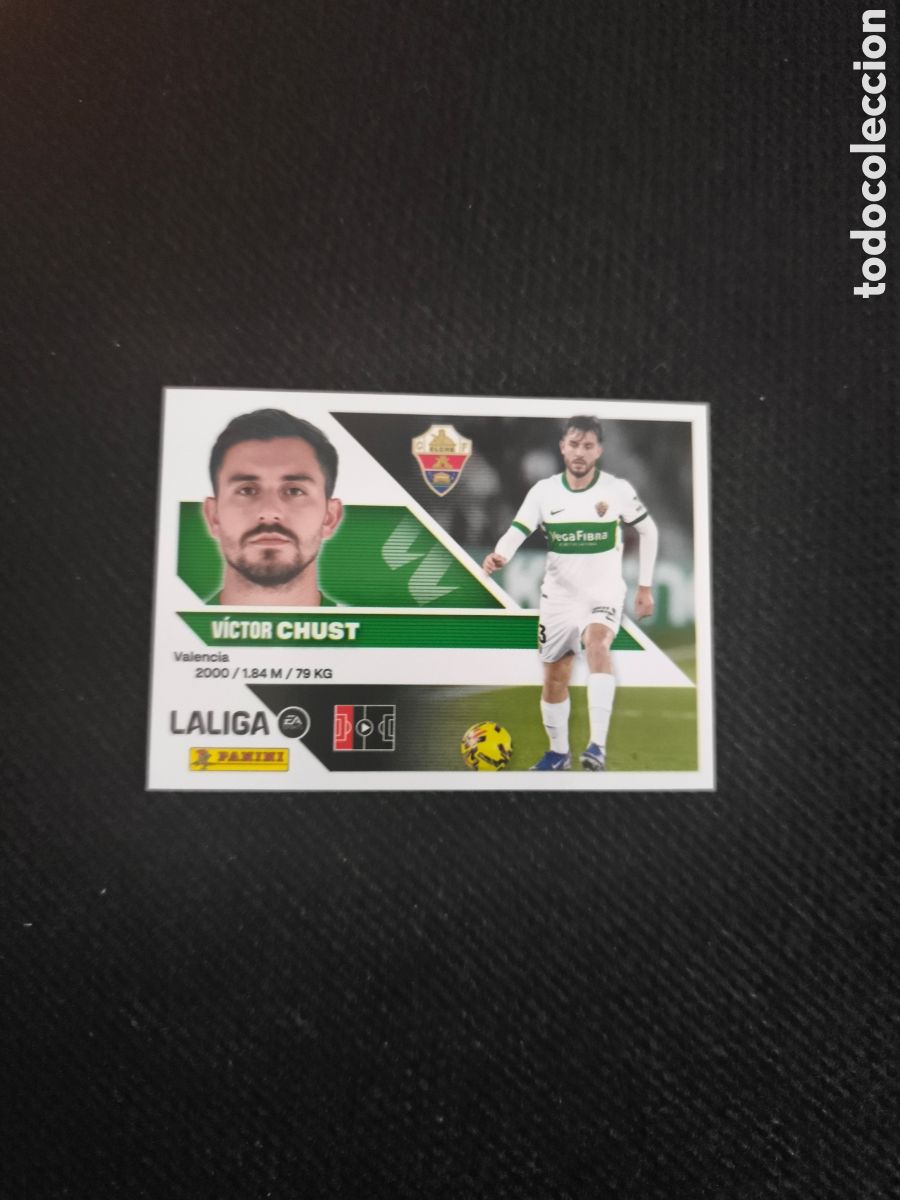 Cromos de f&uacute;tbol: CROMO N&Uacute;MERO 6 CHUST ELCHE. LIGA ESTE 26/27. PANINI.