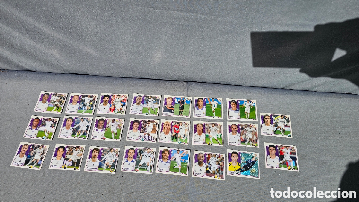 Cartes &agrave; collectionner de Football: Lote de cromos de f&uacute;tbol Real Madrid liga 2007 / 08