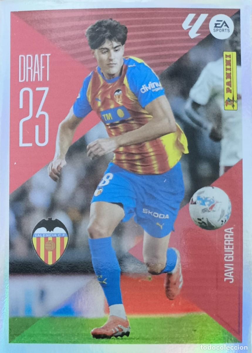 Cromos de f&uacute;tbol: FUTBOL - ESTE - 2026-2027 - 26-27 - VALENCIA - 12 - JAVI GUERRA - DRAFT 23 (NUEVO - SIN PEGAR)
