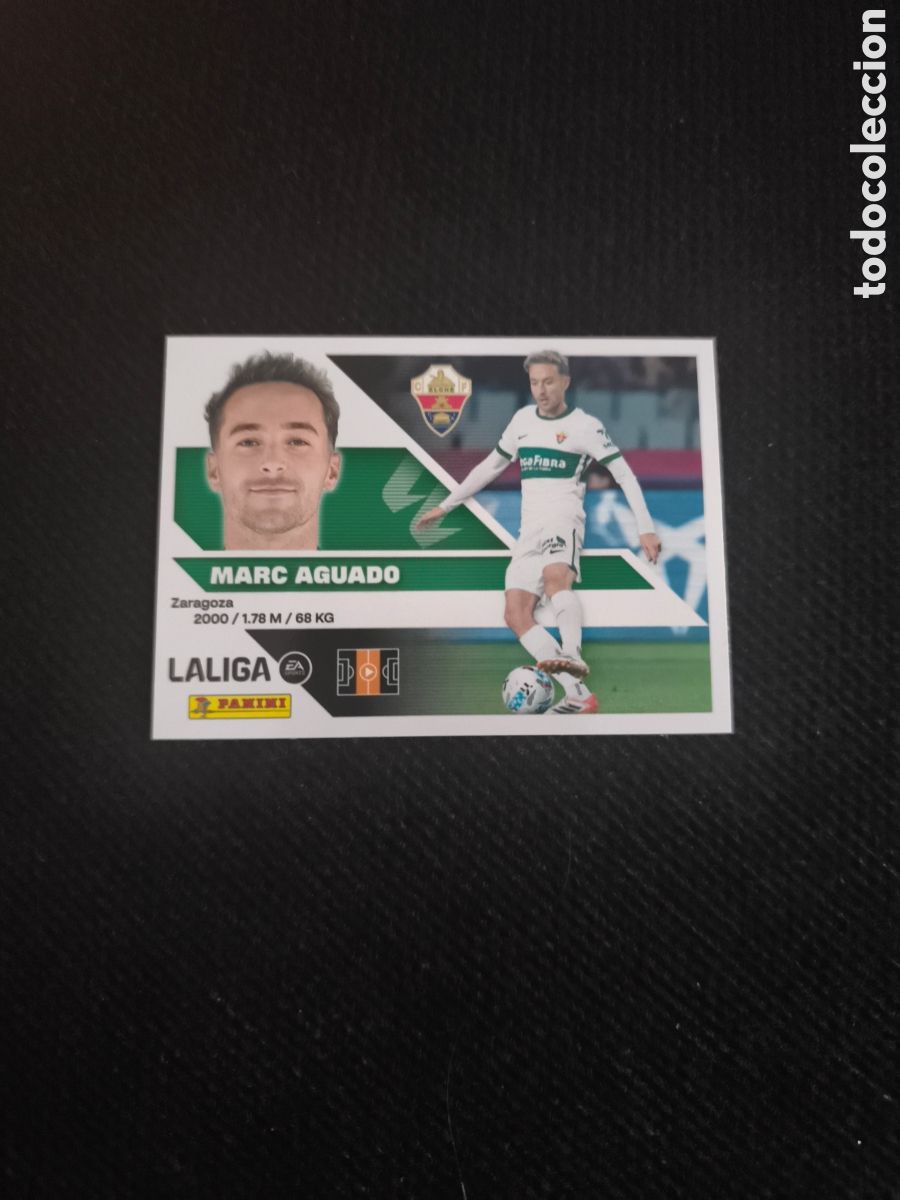 Fu&szlig;ball-Sticker: CROMO N&Uacute;MERO 14 MARC AGUADO ELCHE. LIGA ESTE 26/27. PANINI.