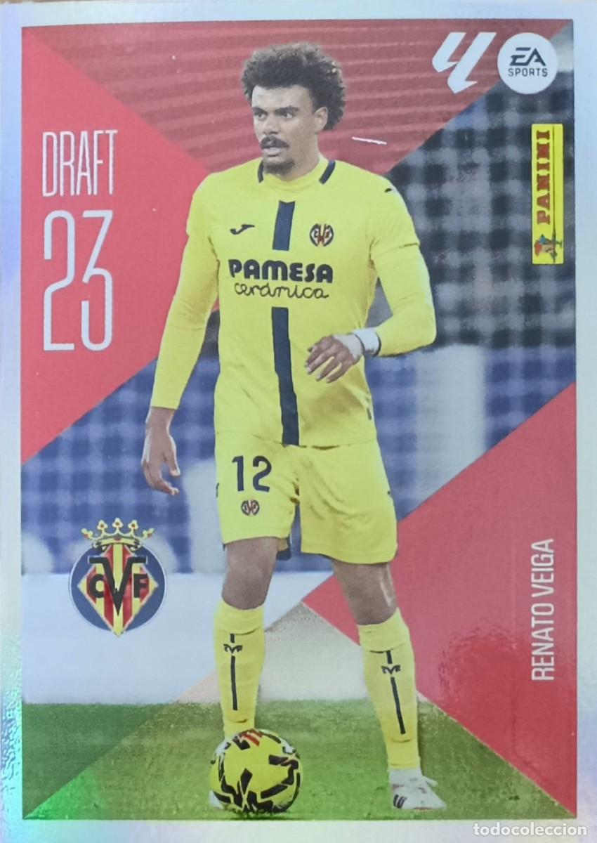 Fu&szlig;ball-Sticker: FUTBOL - ESTE - 2026-2027 - 26-27 - VILLARREAL - 20 - RENATO VEIGA - DRAFT 23 (NUEVO - SIN PEGAR)