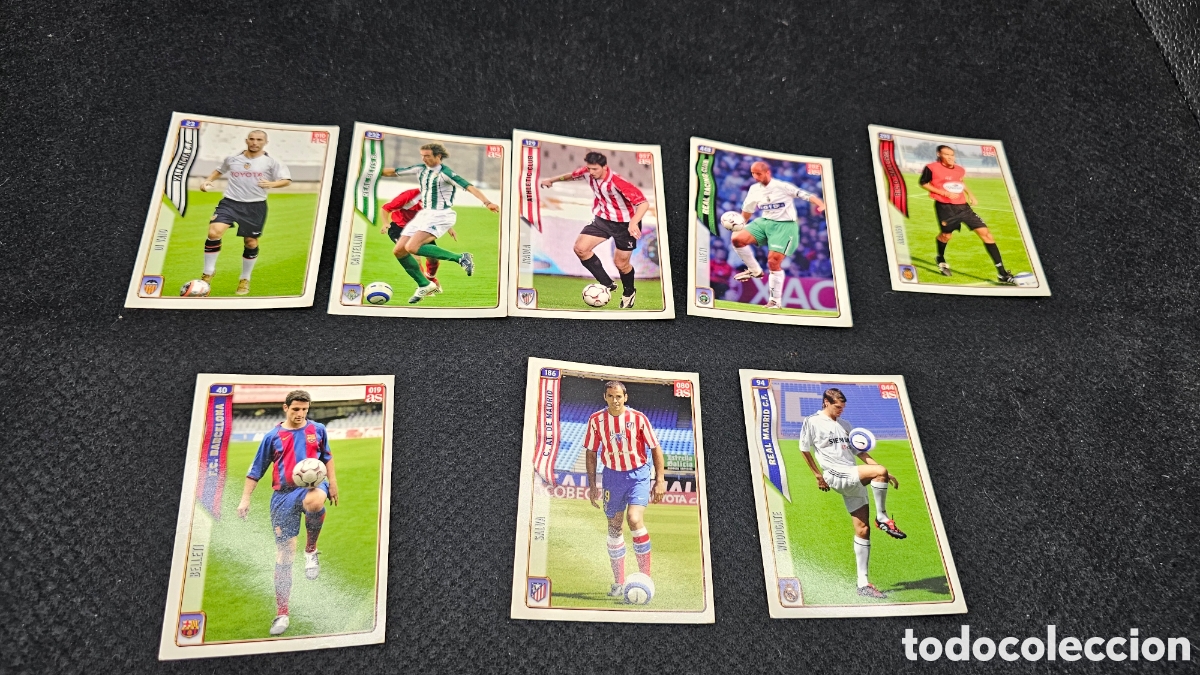Cromos de f&uacute;tbol: Cromos de f&uacute;tbol 2005