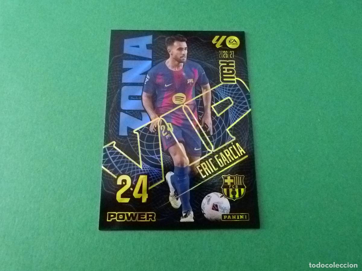 Fu&szlig;ball-Sticker: TRADING CARD FUTBOL ERIC GARCIA F.C.BARCELONA N&ordm; 393 P LIGA MEGACRACKS 2026-2027/26-27 PANINI