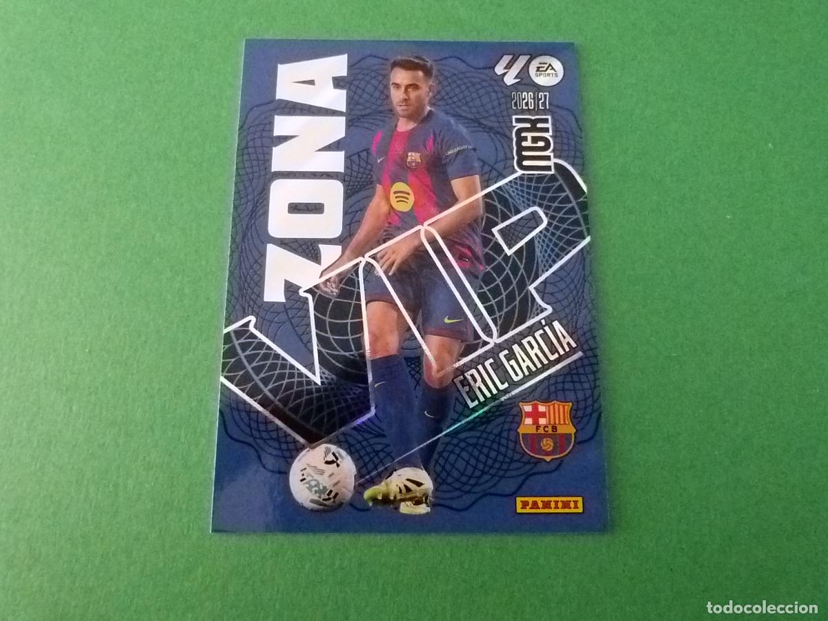 Cromos de Futebol: TRADING CARD FUTBOL ERIC GARCIA F.C.BARCELONA N&ordm; 393 LIGA MEGACRACKS 2026-2027/26-27 PANINI