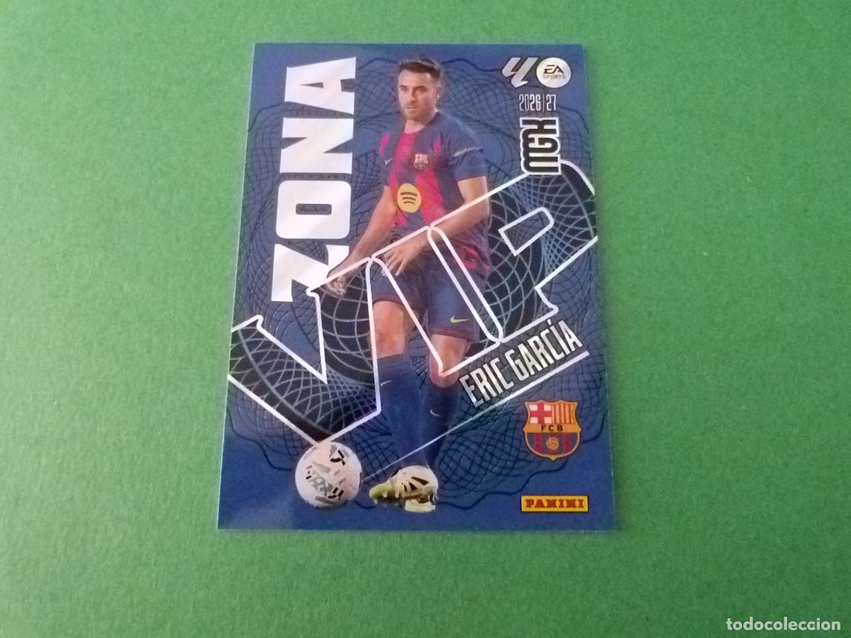Cromos de f&uacute;tbol: TRADING CARD FUTBOL ERIC GARCIA F.C.BARCELONA N&ordm; 393 LIGA MEGACRACKS 2026-2027/26-27 PANINI