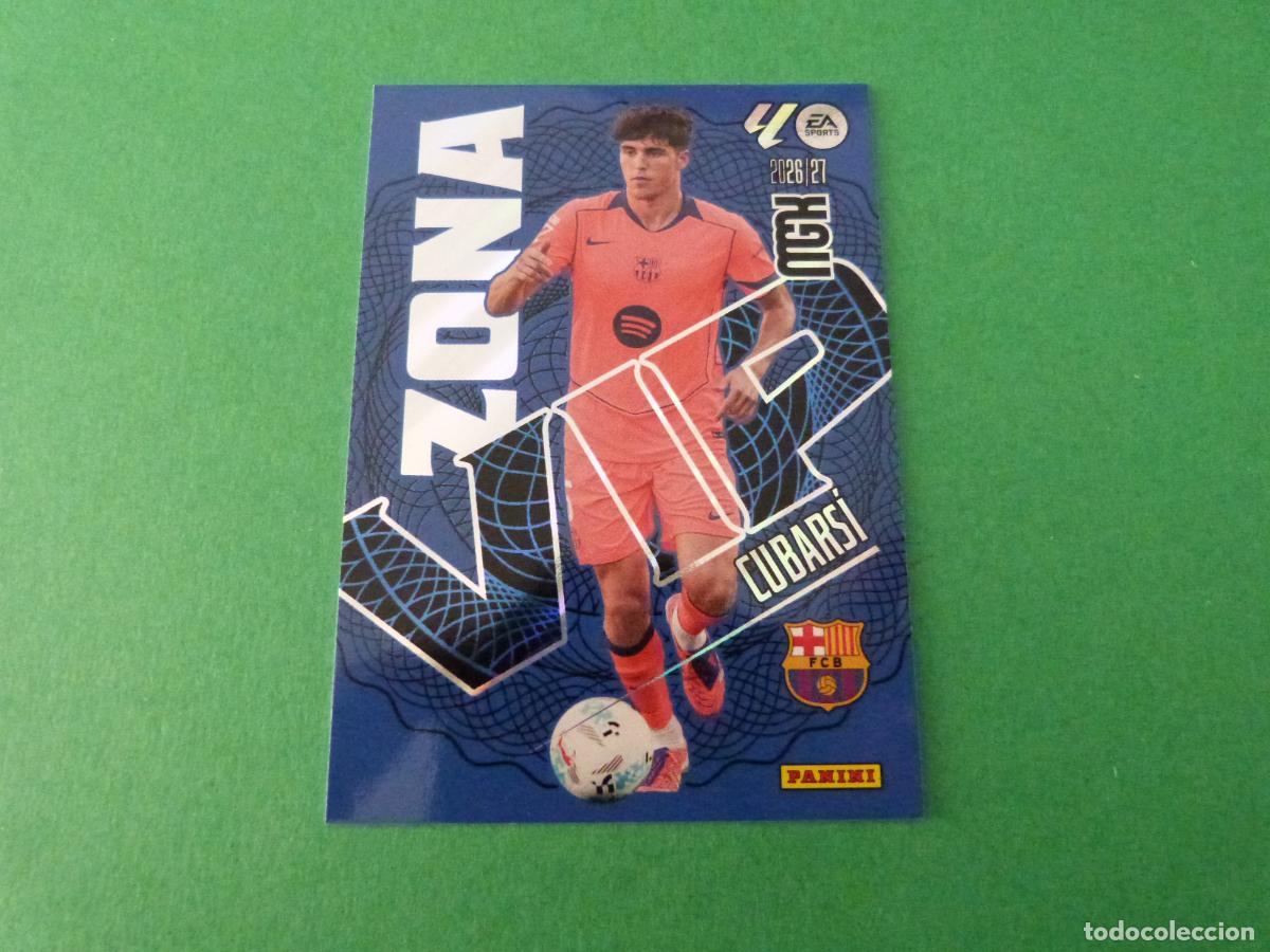 Cromos de f&uacute;tbol: TRADING CARD FUTBOL CUBARS&Iacute; F.C.BARCELONA N&ordm; 391 LIGA MEGACRACKS 2026-2027/26-27 PANINI