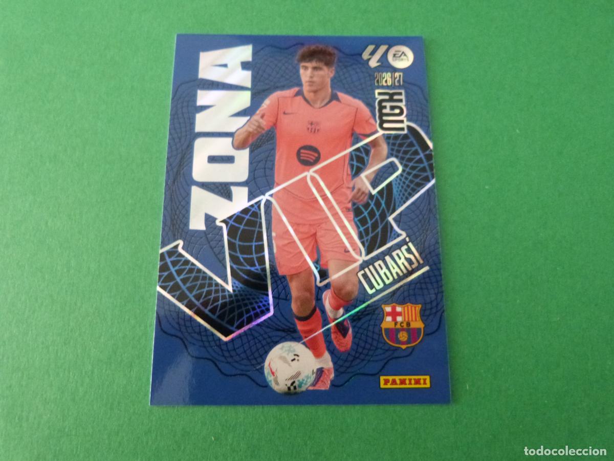 Cromos de f&uacute;tbol: TRADING CARD FUTBOL CUBARS&Iacute; F.C.BARCELONA N&ordm; 391 LIGA MEGACRACKS 2026-2027/26-27 PANINI