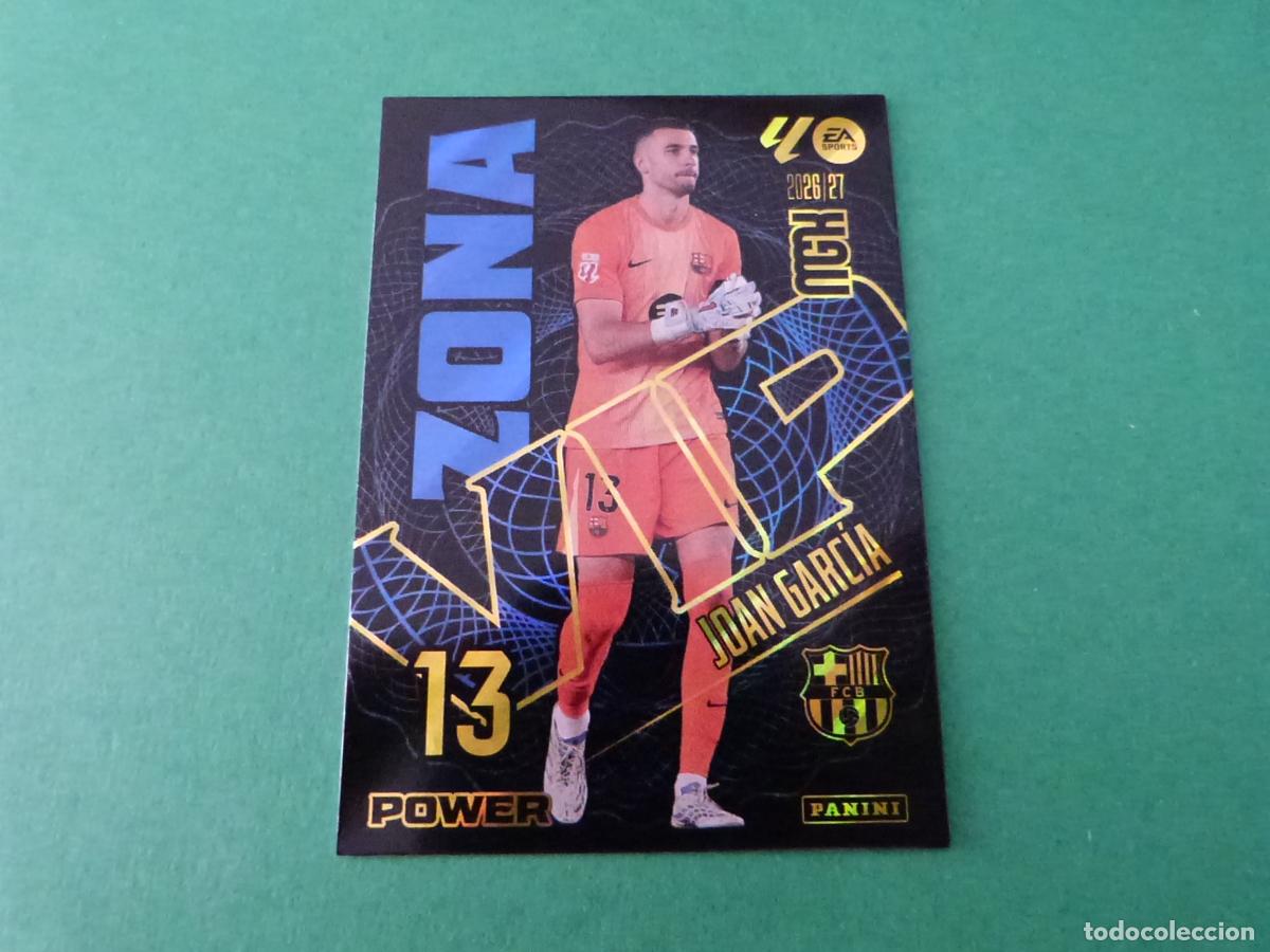 Cromos de f&uacute;tbol: TRADING CARD FUTBOL JOAN GARC&Iacute;A F.C.BARCELONA N&ordm; 399 P LIGA MEGACRACKS 2026-2027/26-27 PANINI