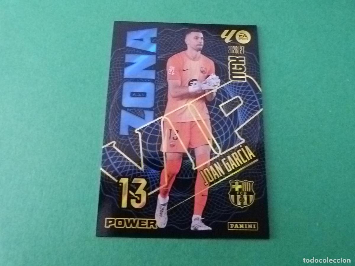 Cromos de f&uacute;tbol: TRADING CARD FUTBOL JOAN GARC&Iacute;A F.C.BARCELONA N&ordm; 399 P LIGA MEGACRACKS 2026-2027/26-27 PANINI