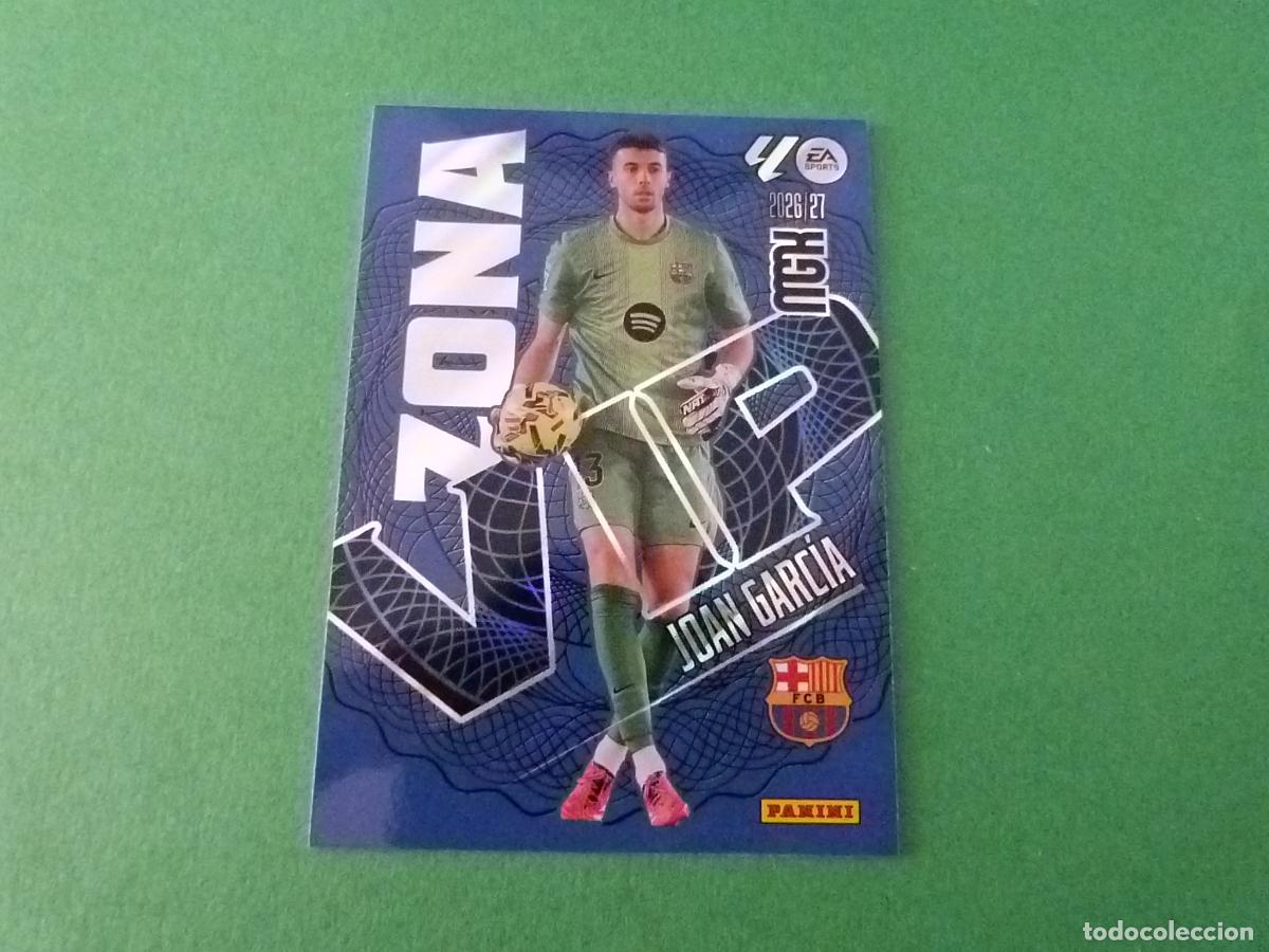 Cromos de f&uacute;tbol: TRADING CARD FUTBOL JOAN GARC&Iacute;A F.C.BARCELONA N&ordm; 399 LIGA MEGACRACKS 2026-2027/26-27 PANINI