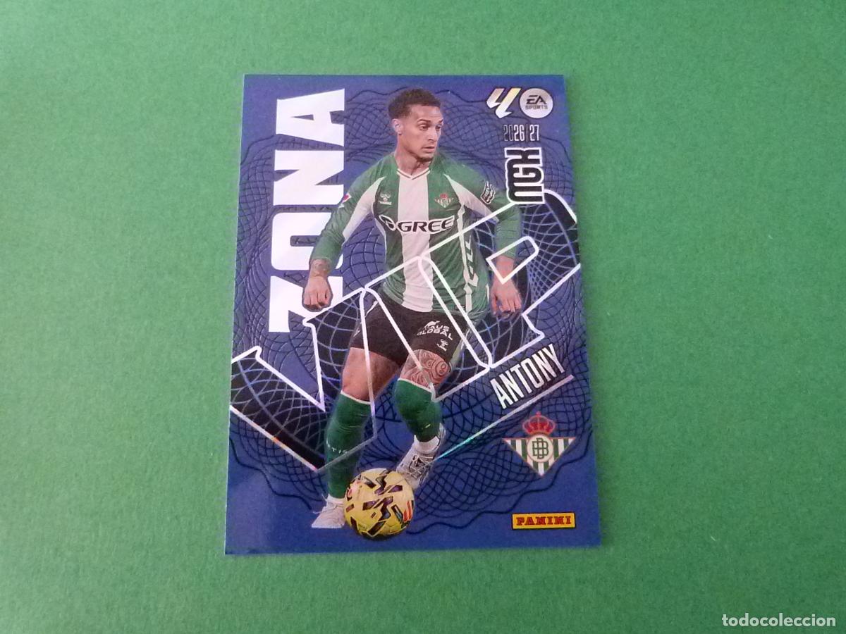 Cromos de f&uacute;tbol: TRADING CARD FUTBOL ANTONY REAL BETIS BALOMPIE N&ordm; 388 LIGA MEGACRACKS 2026-2027/26-27 PANINI