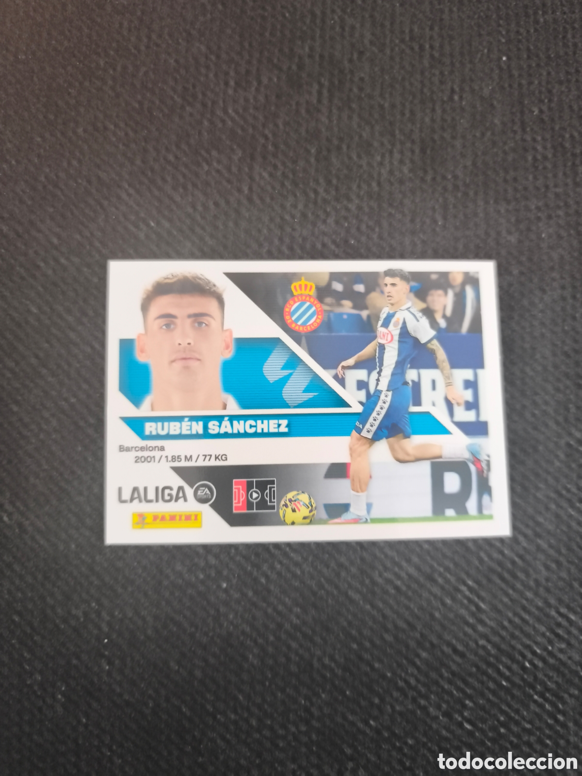 Cromos de f&uacute;tbol: CROMO N&Uacute;MERO 6 RUB&Eacute;N S&Aacute;NCHEZ ESPANYOL. LIGA ESTE 26/27. PANINI.