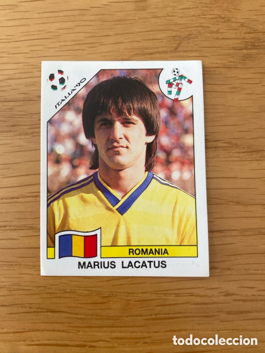 Figurine di Calcio: Cromo panini mundial Italia 90 n&uacute;mero 168 Lacatus - Stickers album world cup Italy 1990