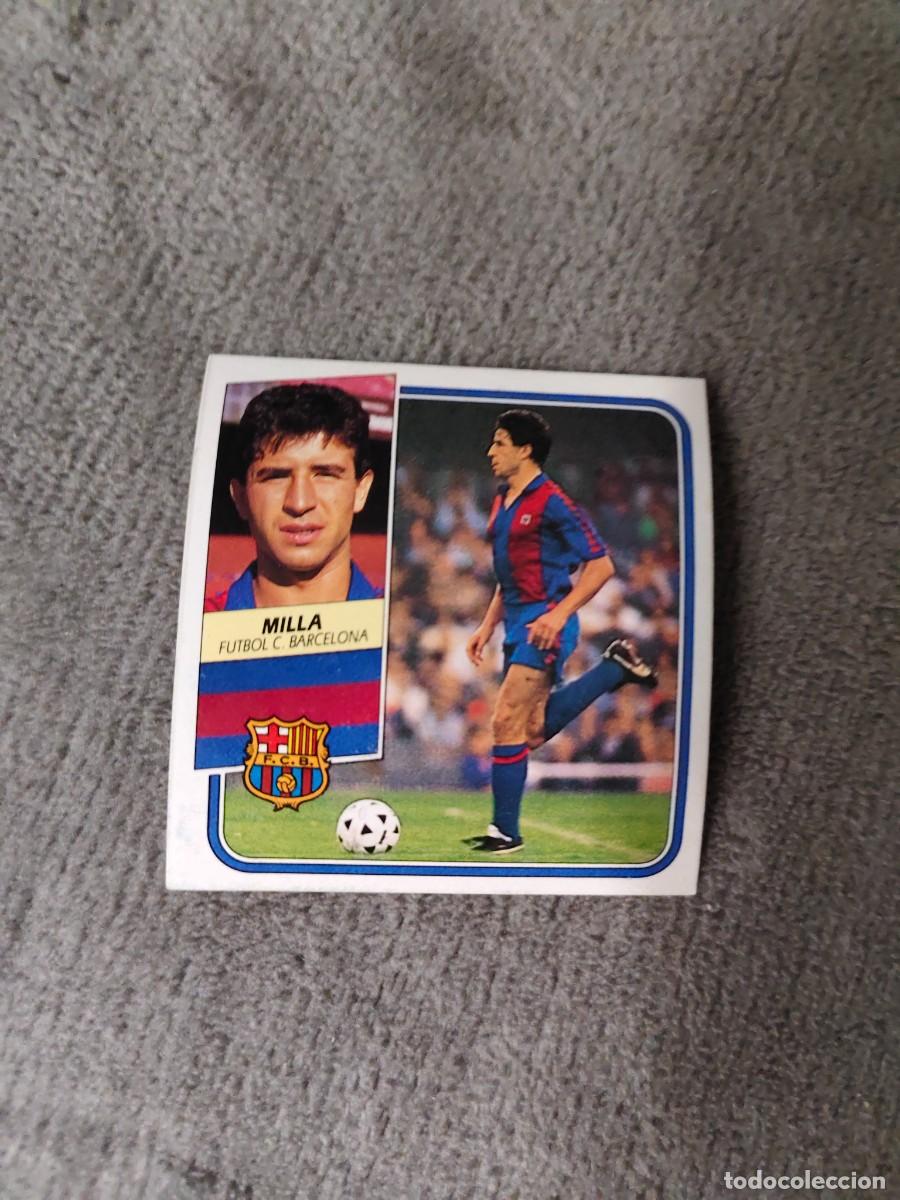 Cromos de f&uacute;tbol: EDICIONES ESTE 89 90 MILLA FC BARCELONA 1989 1990 DESPEGADO RECUPERADO ALBUM AAQ