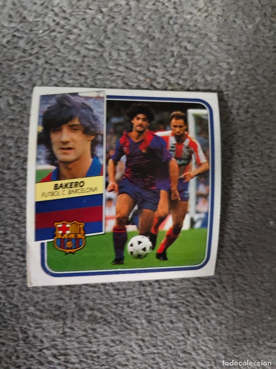 Cromos de f&uacute;tbol: EDICIONES ESTE 89 90 BAKERO FC BARCELONA 1989 1990 DESPEGADO RECUPERADO ALBUM AAQ