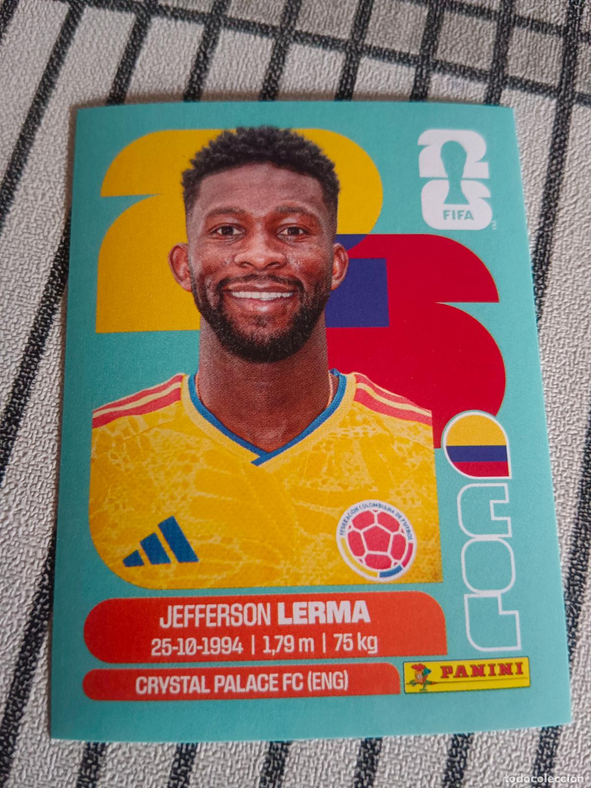 Cromos de f&uacute;tbol: MUNDIAL 2026 ESTADOS UNIDOS USA MEXICO MEJICO CANADA COL 10 COL10 JEFFERSON LERMA COLOMBIA FIFA