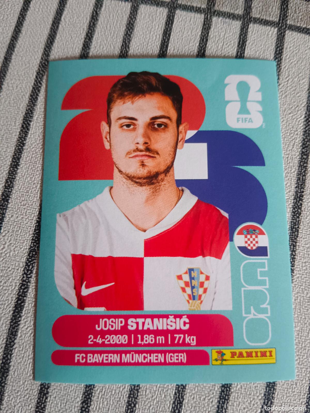 Cromos de f&uacute;tbol: MUNDIAL 2026 ESTADOS UNIDOS USA MEXICO MEJICO CANADA CRO 5 CRO5 STANISIC CROACIA FIFA