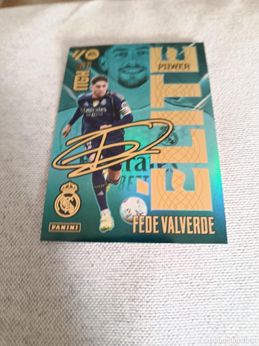 Cromos de f&uacute;tbol: Megacracks 26/27. 5P- Fede Valverde. Real Madrid. Elite power.
