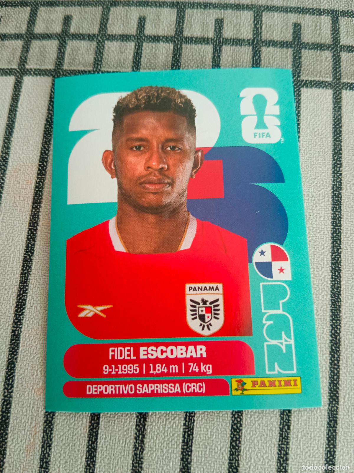 Cromos de f&uacute;tbol: MUNDIAL 2026 ESTADOS UNIDOS USA MEXICO MEJICO CANADA PAN 4 PAN4 FIDEL ESCOBAR PANAMA FIFA