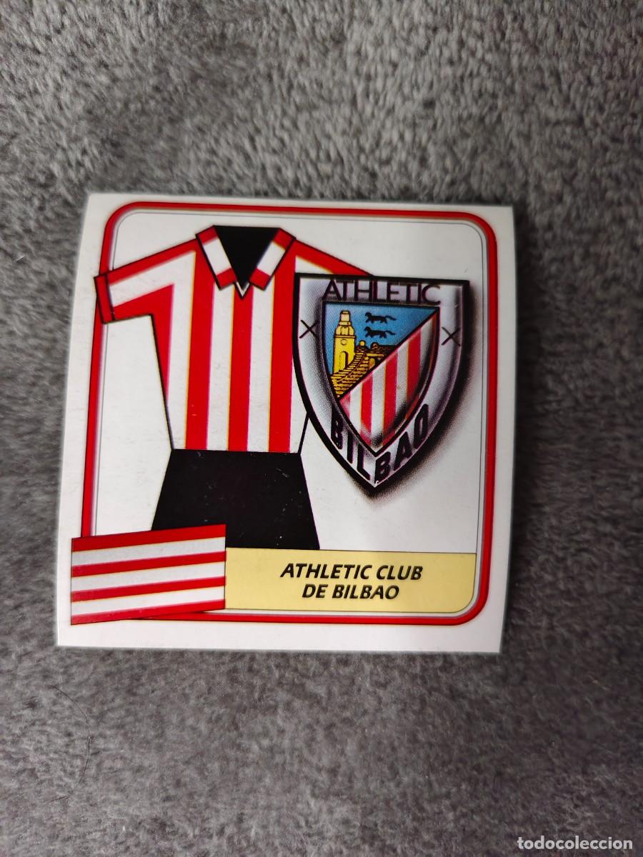Cromos de f&uacute;tbol: EDICIONES ESTE 89 90 ESCUDO ATHLETIC CLUB BILBAO 1989 1990 DESPEGADO RECUPERADO ALBUM AAQ
