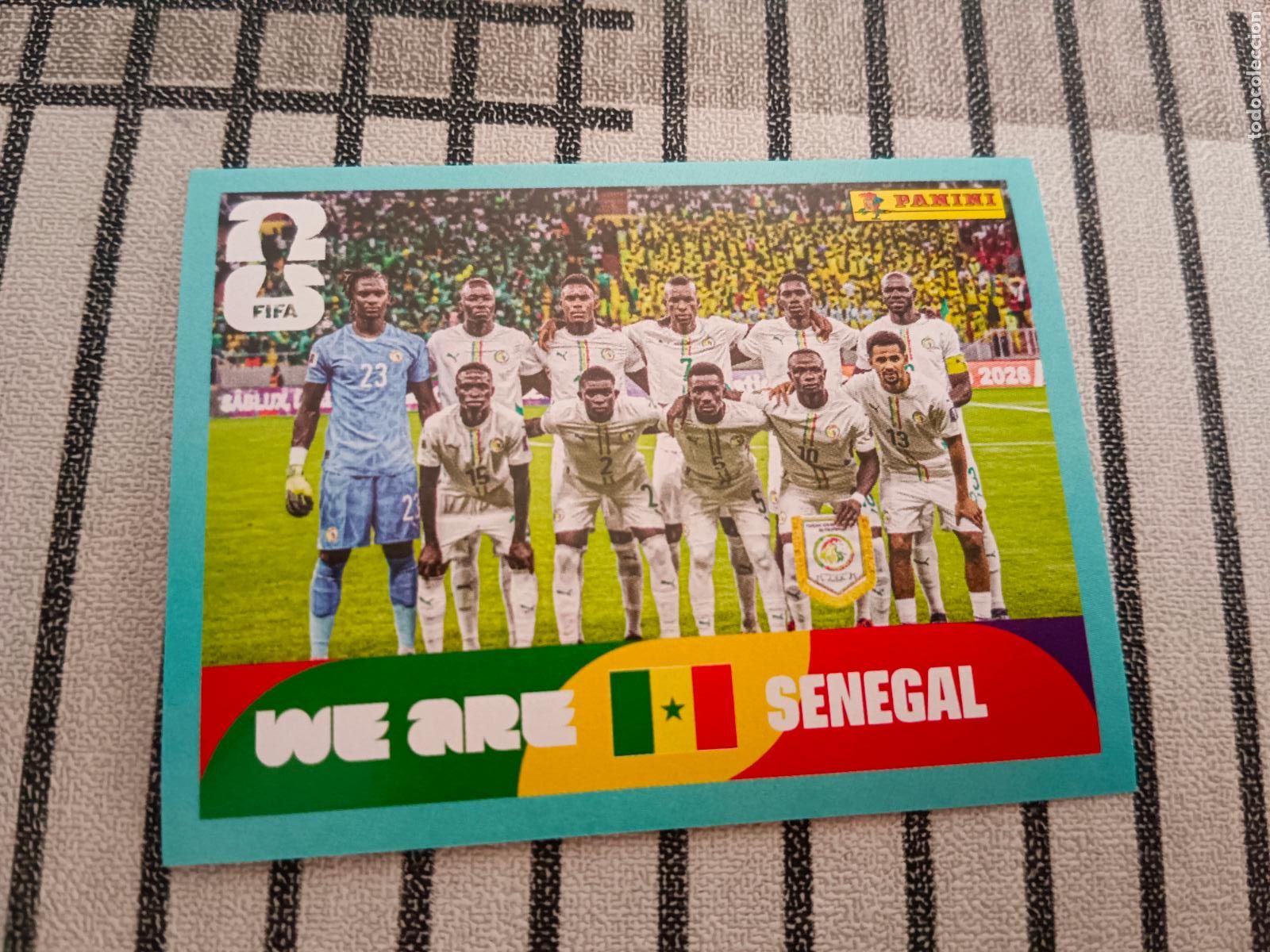Cromos de f&uacute;tbol: MUNDIAL 2026 ESTADOS UNIDOS USA MEXICO MEJICO CANADA SEN 13 SEN13 ALINEACION SENEGAL FIFA