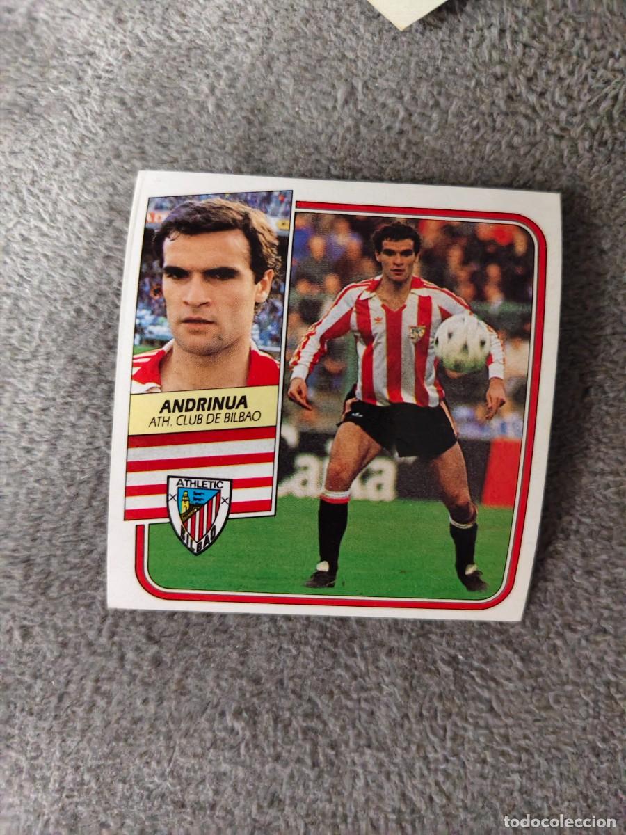 Cromos de f&uacute;tbol: EDICIONES ESTE 89 90 ANDRINUA ATHLETIC CLUB BILBAO 1989 1990 DESPEGADO RECUPERADO ALBUM AAQ