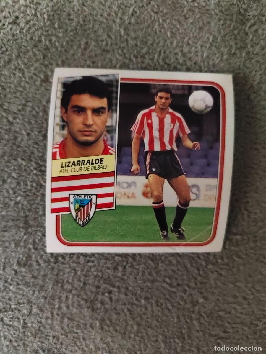 Cromos de f&uacute;tbol: EDICIONES ESTE 89 90 LIZARRALDE ATHLETIC CLUB BILBAO 1989 1990 DESPEGADO RECUPERADO ALBUM AAQ