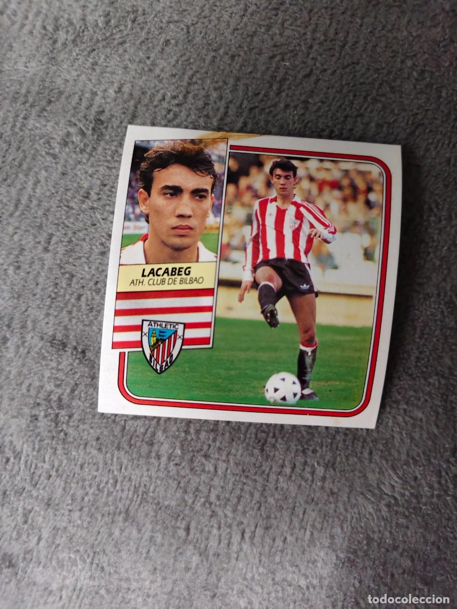 Cromos de f&uacute;tbol: EDICIONES ESTE 89 90 LACABEG ATHLETIC CLUB BILBAO 1989 1990 DESPEGADO RECUPERADO ALBUM AAQ