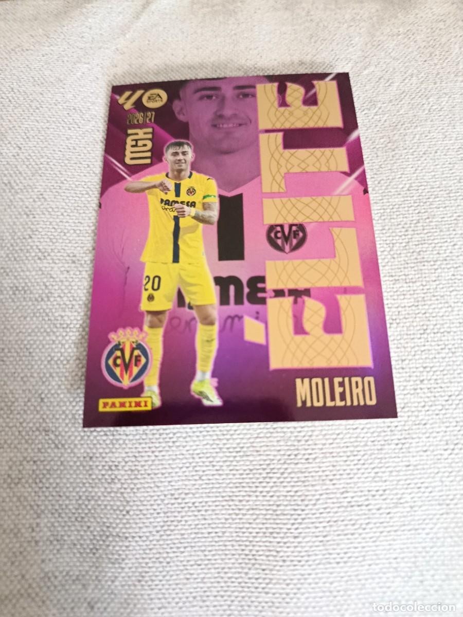 Cromos de Futebol: Megacracks 26/27. 11- Moleiro. Villarreal. Elite.