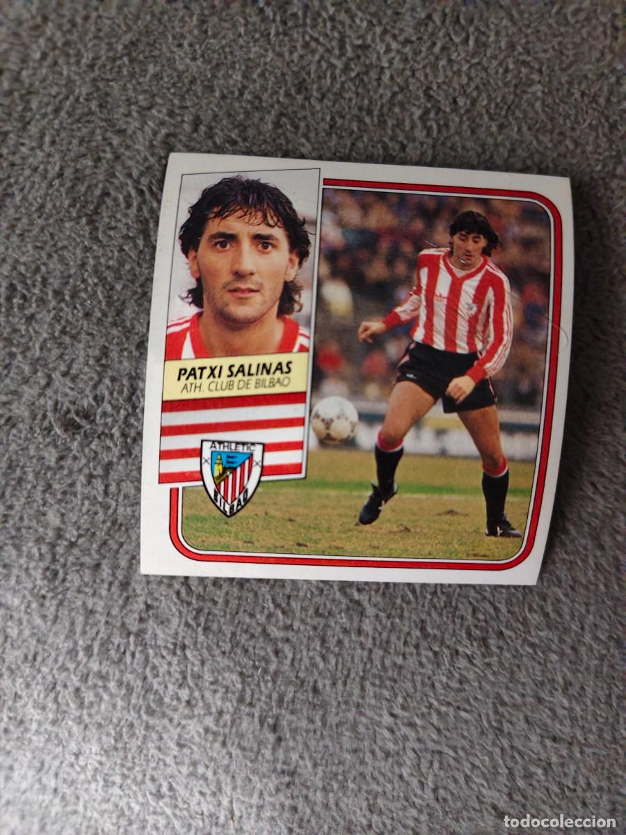 Cromos de Futebol: EDICIONES ESTE 89 90 PATXI SALINAS ATHLETIC CLUB BILBAO 1989 1990 DESPEGADO RECUPERADO ALBUM AAQ