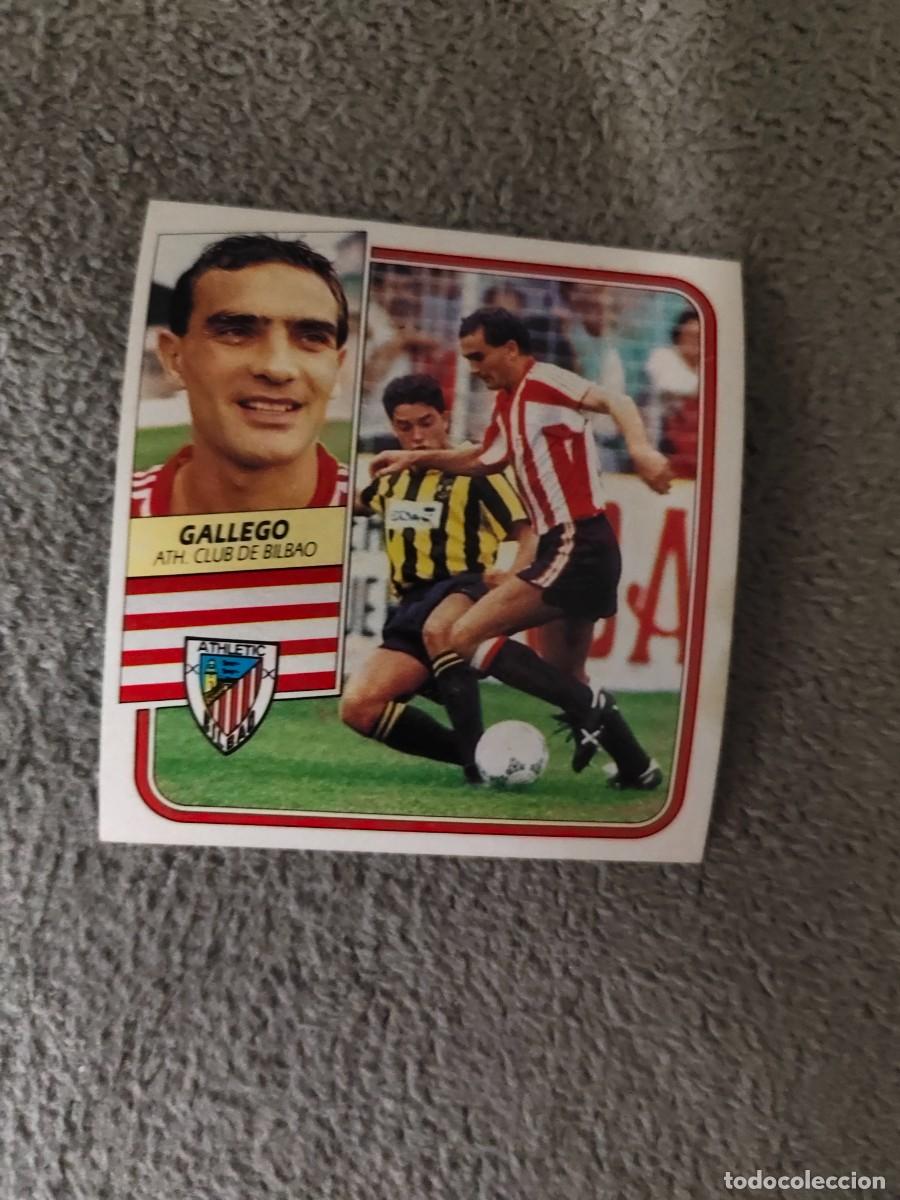Cromos de f&uacute;tbol: EDICIONES ESTE 89 90 GALLEGO ATHLETIC CLUB BILBAO 1989 1990 DESPEGADO RECUPERADO ALBUM AAQ